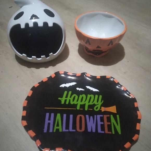 Halloween Candy Bowls  for the house... Set - Picture 5 of 6